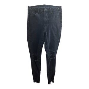 American Eagle Curvy High-Rise Ripped Jegging Jeans Size 2 | Length 27